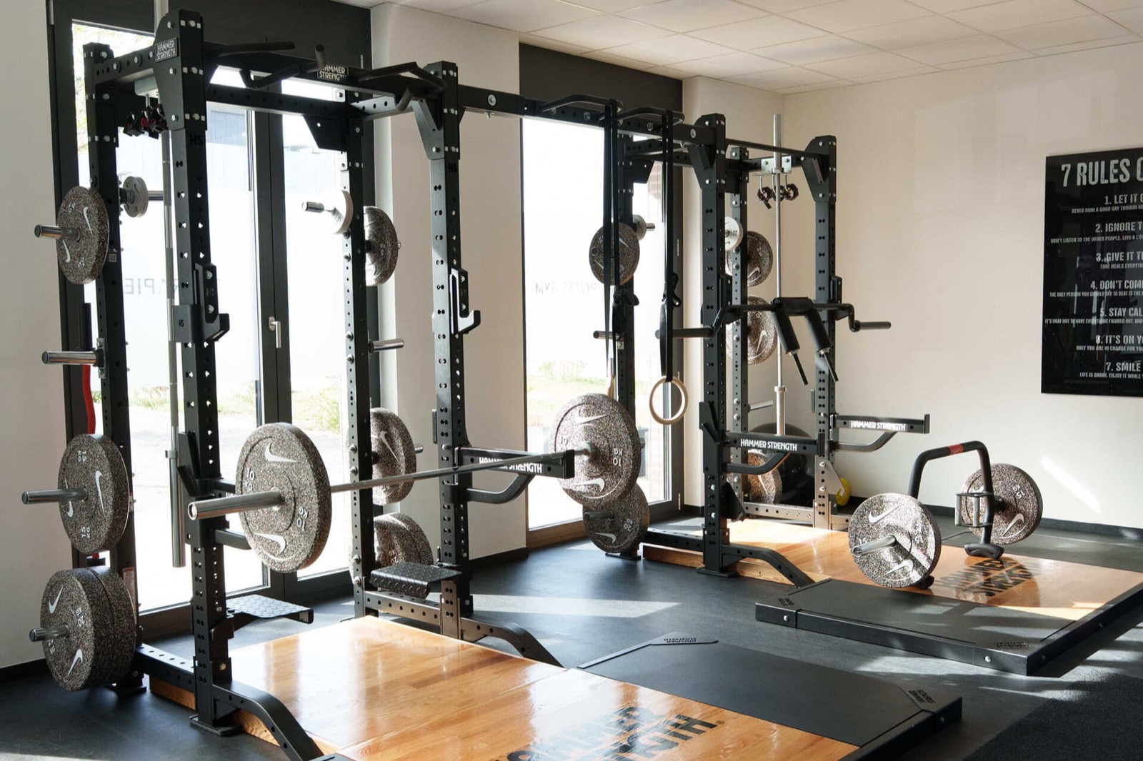 Trainingsfläche im Private Gym Heidelberg